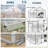 6x4 ft Walk-in Greenhouse with Polycarbonate Panels, Aluminum Frame, Sliding Door and Adjustable Vents, Ground Spikes Included-125202576