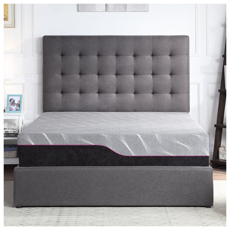 Matelas en mousse viscoélastique imprégnée de gel de 11 po Bridgevine Home