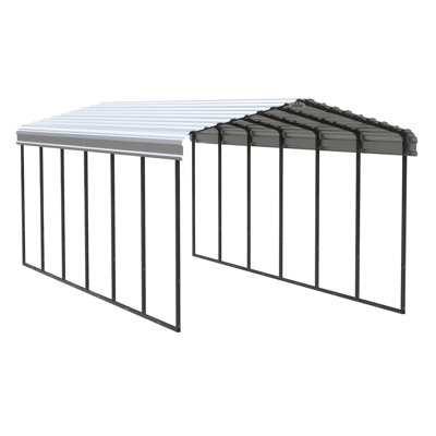 Galvanized Steel Carport, 12X29X9