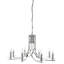 Lustre traditionnel à 8 lumières de style bougie Pamelia-470430854