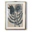 «Blockprint Folk Flowers II», reproduction encadrée
