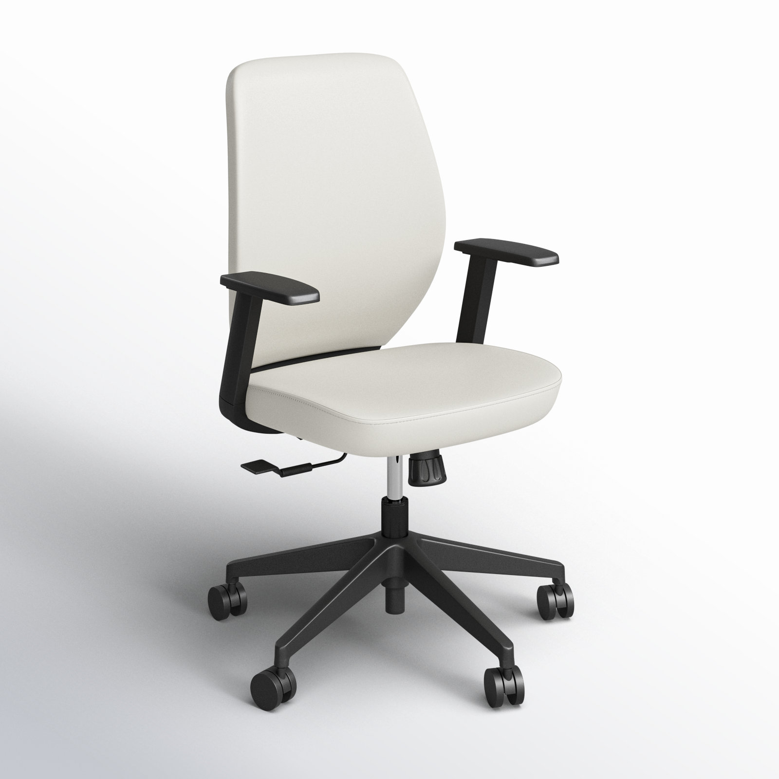Luccia Swivel Office Chair, Gray