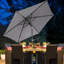Martigues 2.5m Traditional Parasol with Lights-358898748