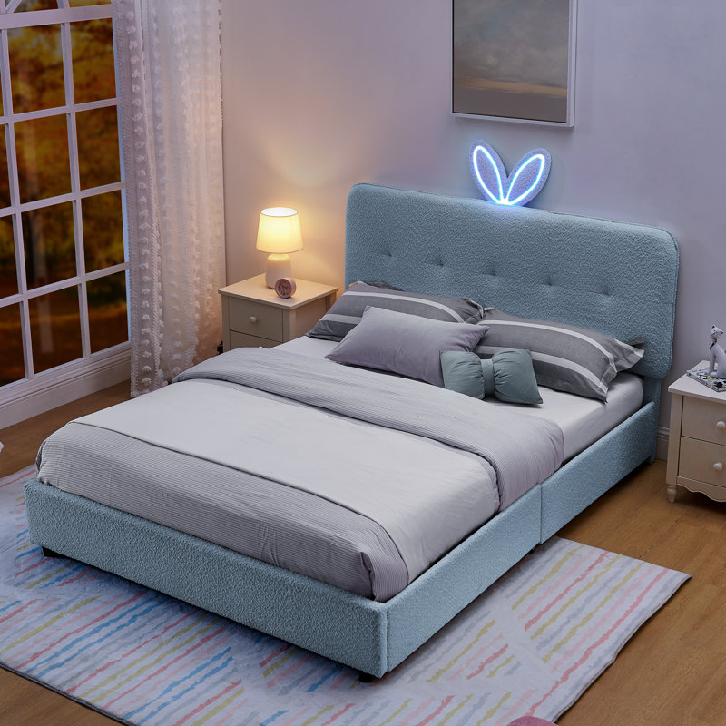 Lit pour enfant Prynn, Grand, Marine