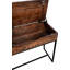 Elieana 43'' Solid Wood Top Console Table