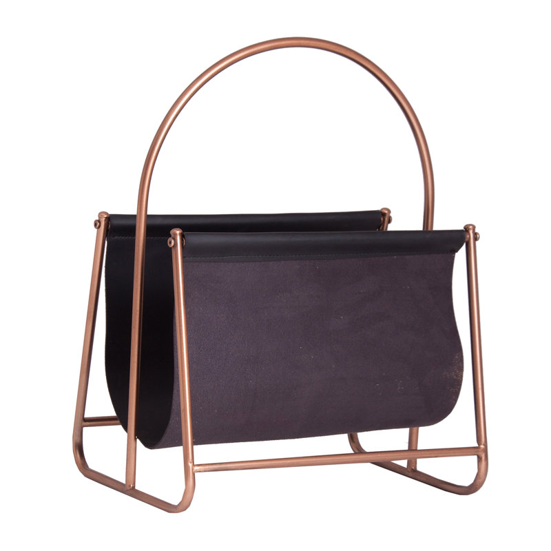 Metal Free Standing Magazine Rack