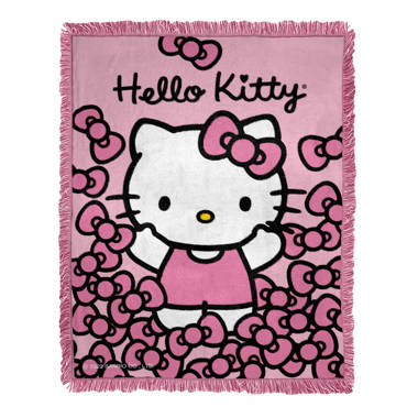 Northwest Company Hello Kitty Kuromi 46'' x 60'' Woven Tapestry Throw  Blanket - Macy's