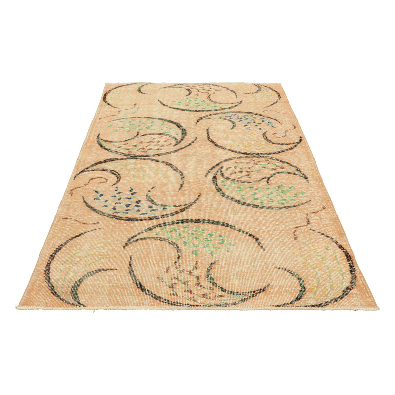 One-of-a-Kind 4'10"X7'7" Hand Knotted Area Rug