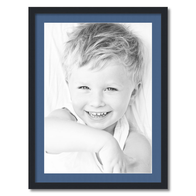 Cadre pour photo simple 20 "x 28" en bois mat, Royal