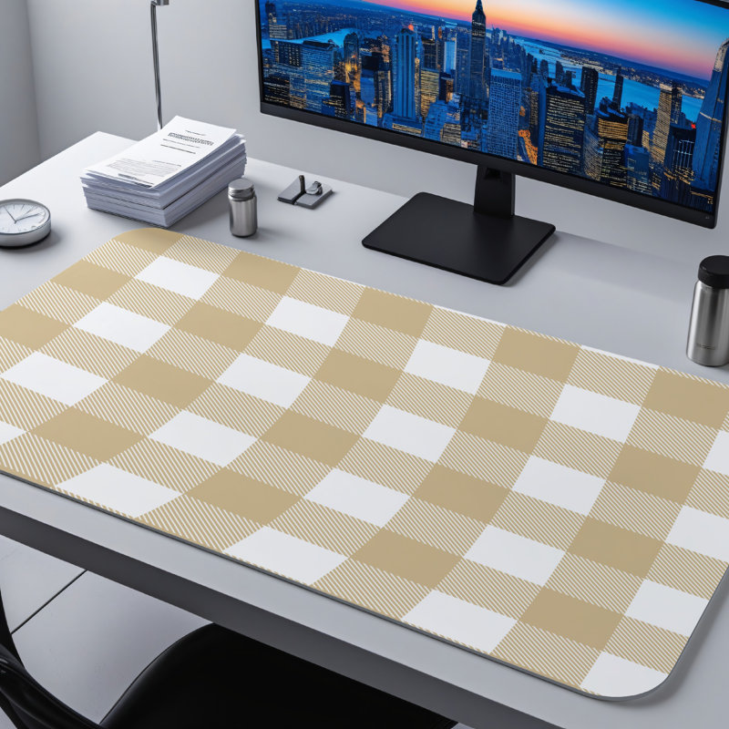 Polyester Desk Pad, 31.5x15.5