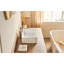 Lavabo 20 po x 14 po à surface solide blanc mat pour salle de bain - et fonctionnel dans Modern Essential