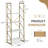 Rego 62.2" H x 23.6" W Etagere Bookcase-171190867