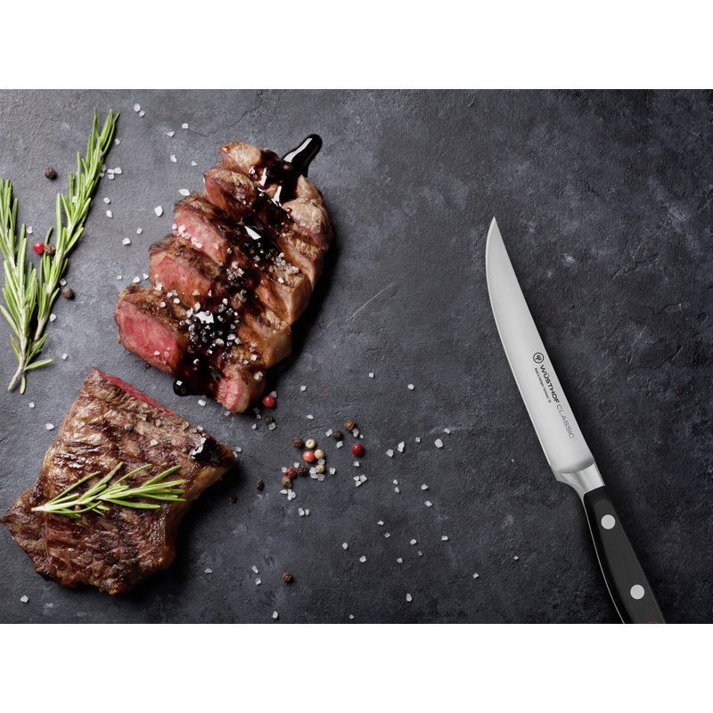 WÜSTHOF Classic 4-Piece Steak Knife Set, White