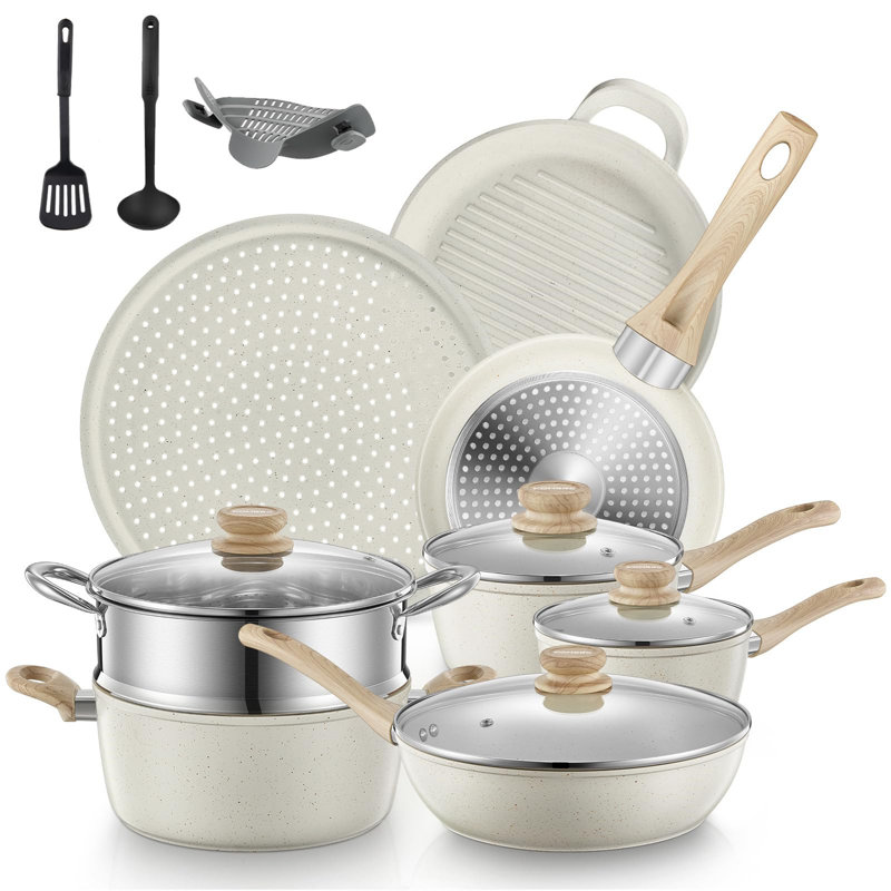 11 - Piece Aluminum Cookware Set