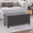 35 Inch Storage Ottoman, Button-Tufted Ottoman Sto...