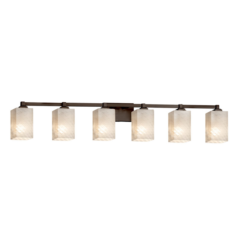 Casson 6 - Light Dimmable Vanity Light, Dark Bronze