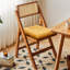 Set of 4 Comfortable Square Chair Cushions