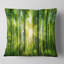 Coussin à imprimé forêt avec rayons de soleil-754725601-754725629