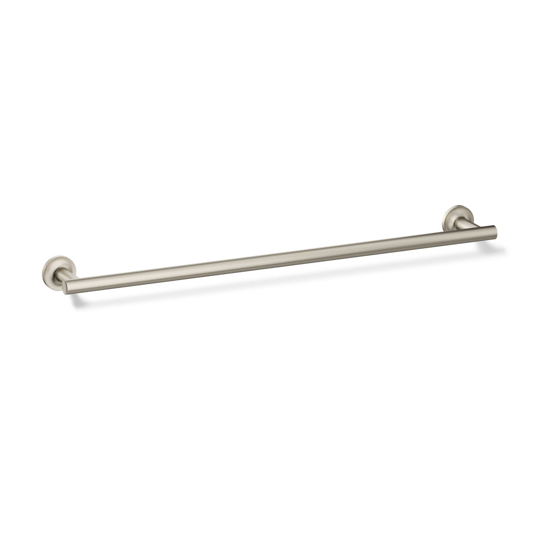 Purist Wall Mounted Round Towel Bar, Metal Wall-Mounted Towel Holder Kohler 