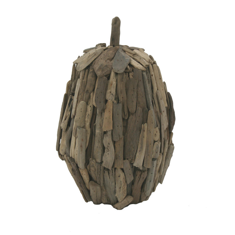 Thanksgiving Pumpkin Decorative Accent, 15.5" H x 9" W x 9" D