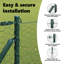 Hexagon Fence Green Steel-1657219730