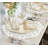 Deandra Polyester Round Doily with Elegant Embroidery for Dining Table Decor and Christmas Decor