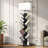 Bookcases With Led Light And Remote Control, 9-Tier Column Floor Lamp-1585701669