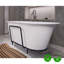 71'' x 35.5'' Freestanding Soaking Solid Surface Bathtub