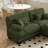 Modular Sectional Sofa Cloud Couch, Deep Seat L Shaped Couch, Modern Sectional Couches For Living Room, Comfy Soft Chenille Loveseat Sofa With 4 Pillows, Small Couches For Small Spaces-1655253710