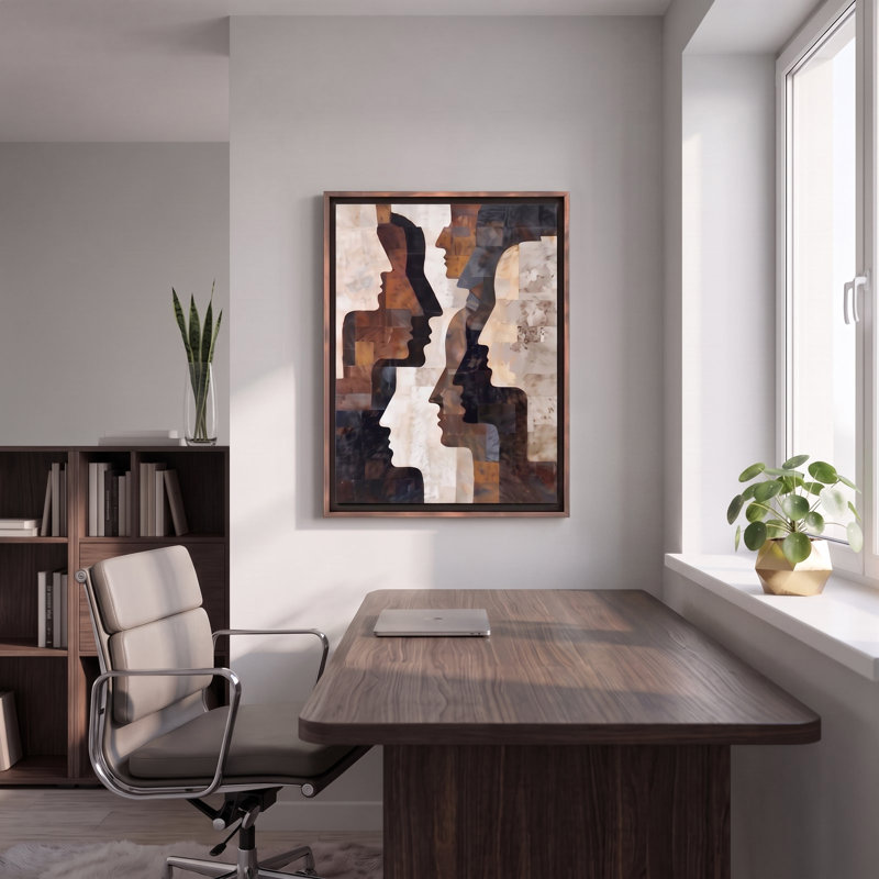 The Collective Mind, 30" H x 40" W