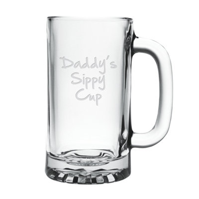 Daddys Sippy Cup 16 oz. Beer Mug Set