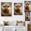 Cow Noble Guardians - Animals Canvas Art Print-10637891-10637895