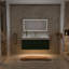 Ensemble de meuble-lavabo mural 48 po