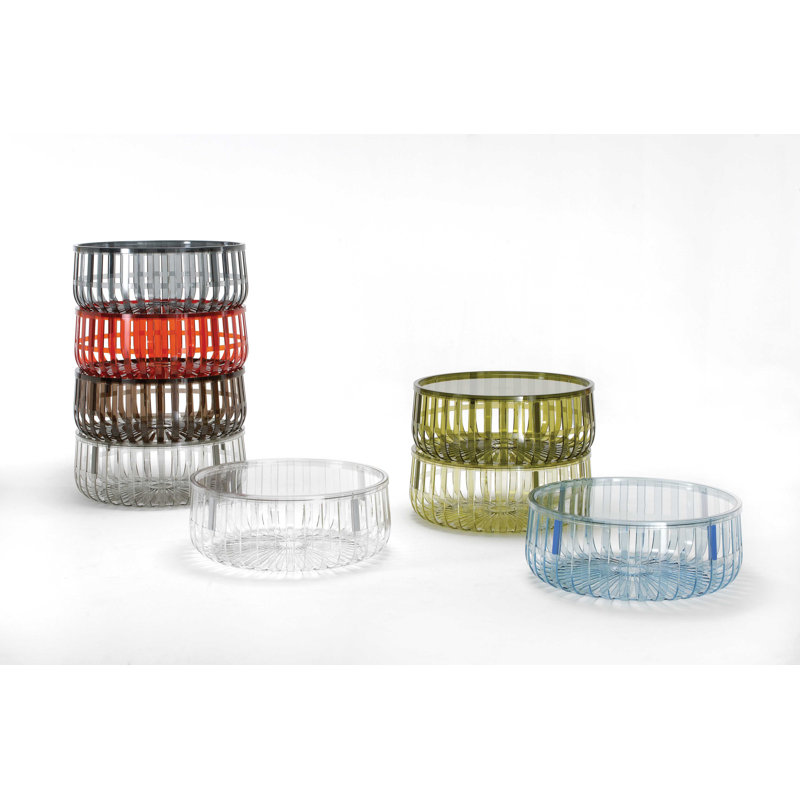 Panier Coffee Table, Crystal Clear
