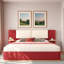 Lit plateforme tapissier avec tablettes-742419362-742419364