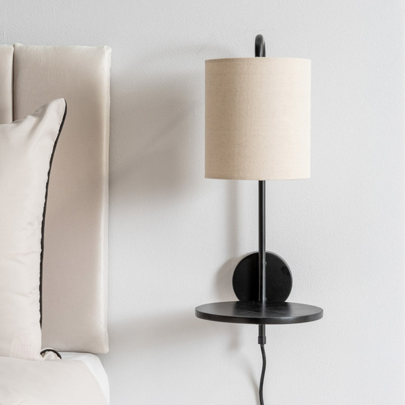 Plug-in Flush Mounted Sconce