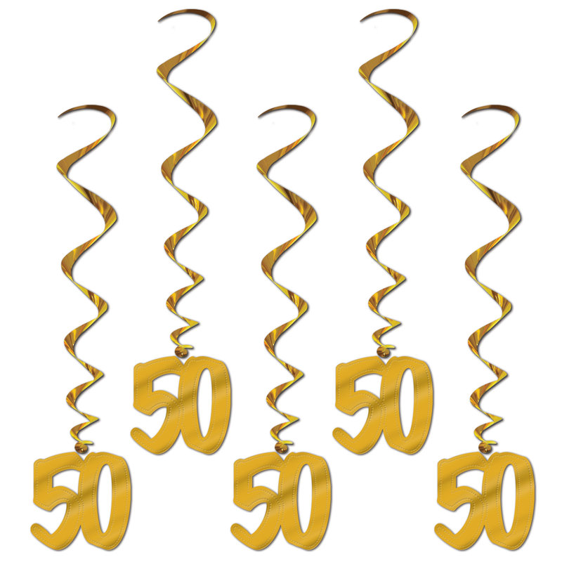 Whirl anniversaire, 50, Or