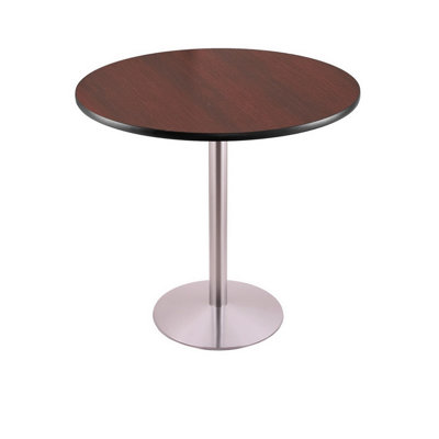 Table piédestal à hauteur de comptoir