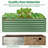 Denishia Belisle 6 ft x 3 ft Galvanized Metal Outdoor Raised Garden Bed Planter Box for Vegetables, Fruits-1375733970-1353615017