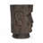 Outdoor Patio Side Table, Easter Island Moai Statue Pedestal End Table Stool