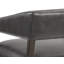 FAUTEUIL Sherish - Cuir gris anthracite-506650632