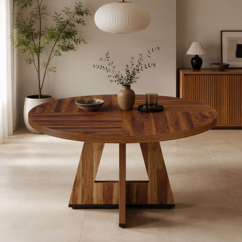 Table de salle à manger, Brun rétro