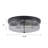 3-Light Gritty Coarse-grained Glass Bread-Shaded Flush Mount-837579369