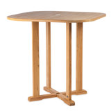 Essential Outdoor Square Teak Bar Table