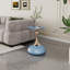 Table de bout en fer Fiontan Luxury Design, table d'appoint ronde minimaliste pour petits espaces-1623532760