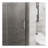 Bifold Frameless Glass Shower Door 1/4 inch Tempered Clear Glass Pivot Swing Shower Panel, Foldable-112318706