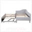 Lit de jour simple en L rembourré en forme de L avec lit gigogne escamotable, élégant et polyvalent pour tout décor-1575046811