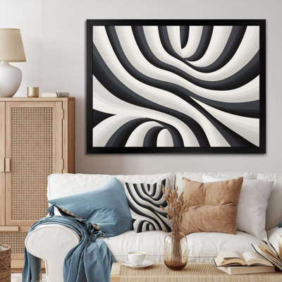 " Black White Optical Dream IV "