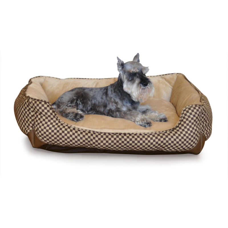 Lit pour chien Peden, Grand (L 40 po x l 32 po), Brun