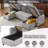 113.4" Chenille Sofa Sleeper With Large Storage Space, Two USB Ports And Two Cup Holders-469163436